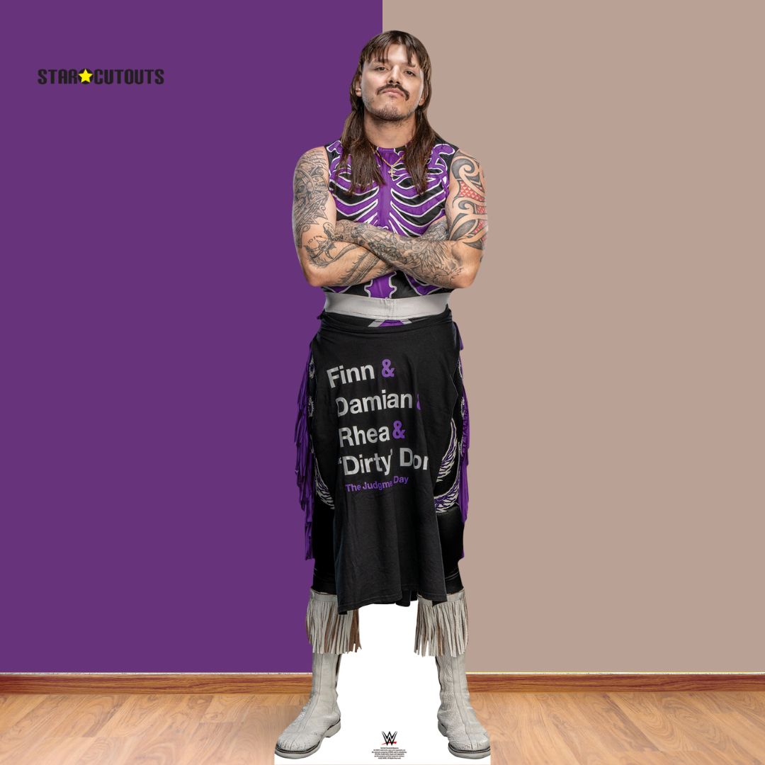 SC4545 Dominik Mysterio Judgement Day  WWE Cardboard Cut Out Height 187cm