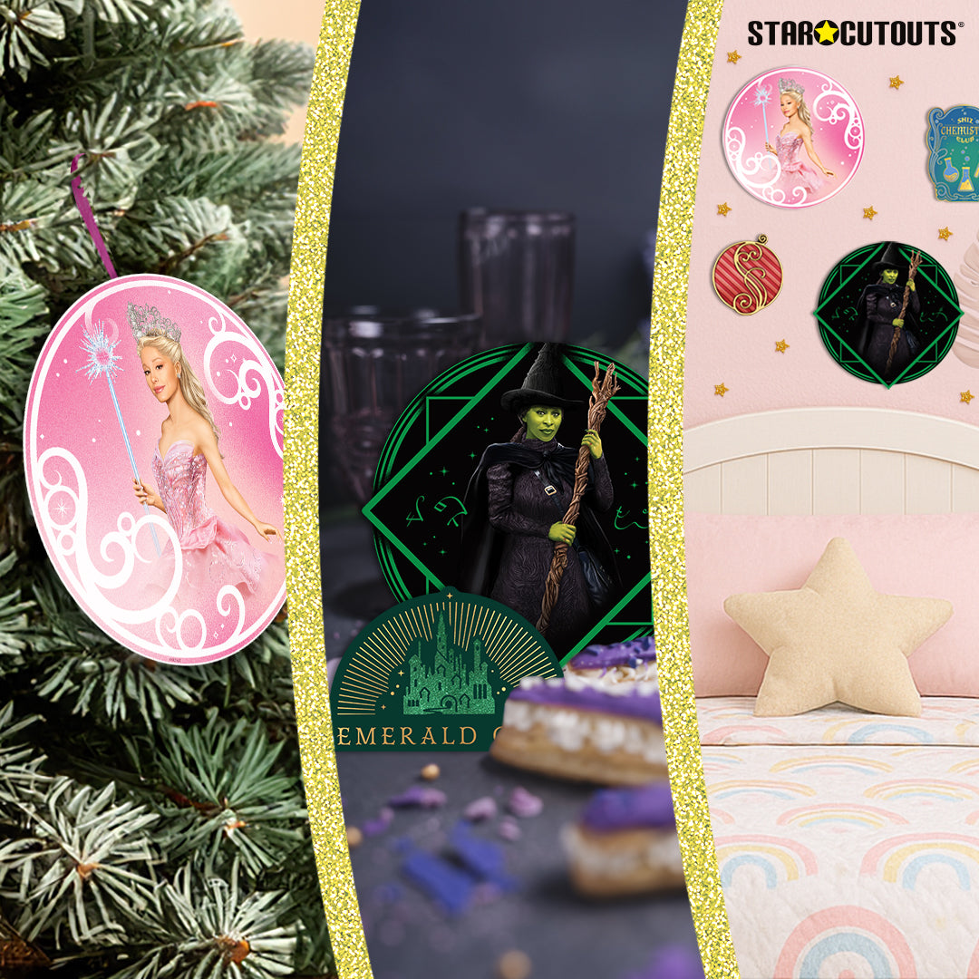 RD007 Wicked Witches Movie Room & Party Decoration Pack Cardboard Cut Out Height 45cm