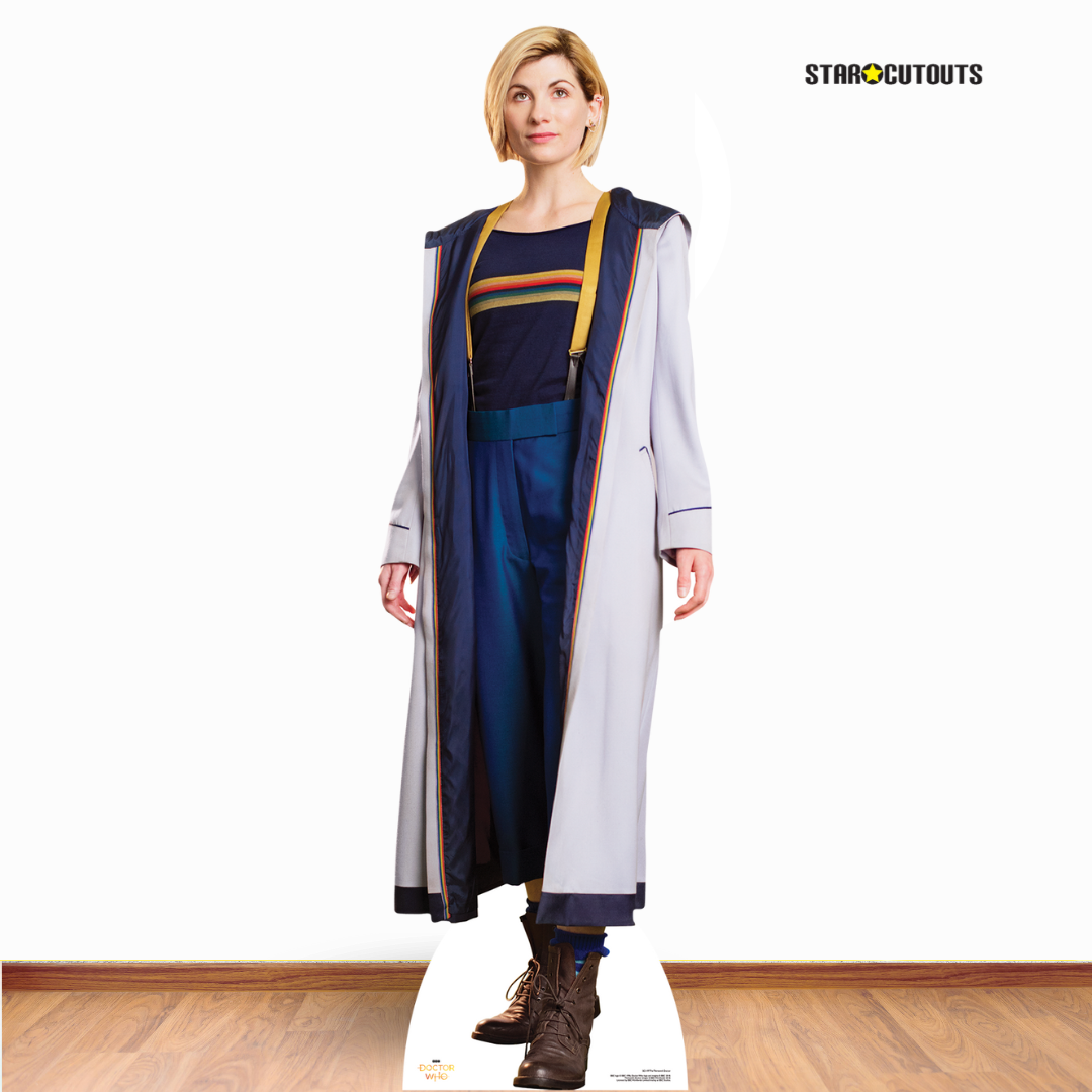 SC1197 Jodie Whittaker 13th Doctor Who Lifesize Cardboard Cut Out Height 168cm