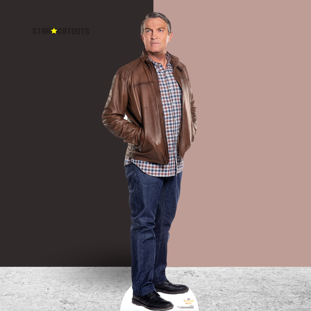 SC1200 Bradley Walsh Graham Lifesize Doctor Who Cardboard Cut Out Height 176cm