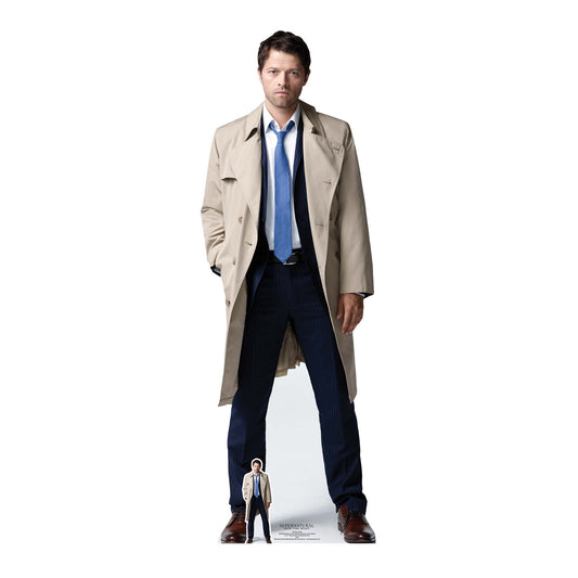 SC1351 Castiel (Supernatural) Misha Collins Cardboard Cut Out Height 184cm