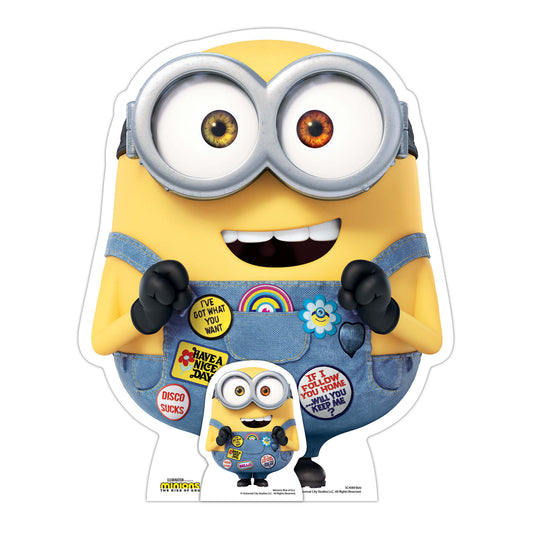 SC4089 Little Brother Bob Minions 2 Cardboard Cut Out Height 62cm