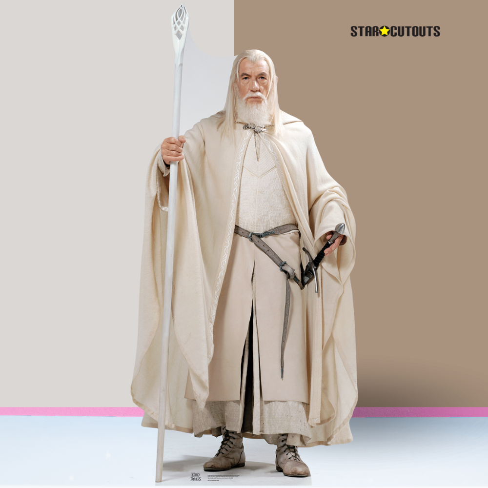 SC4132 Gandalf the White The Lord of the Rings Cardboard Cut Out Height 194cm