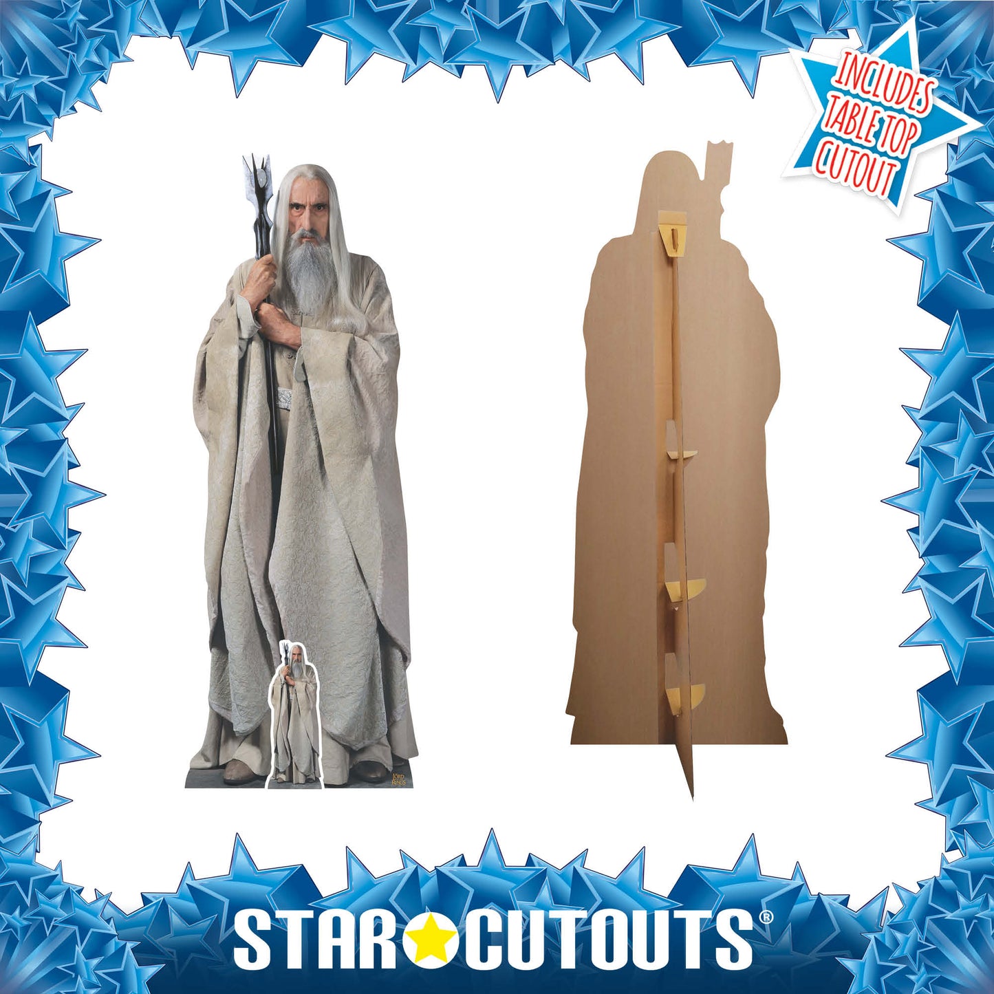 SC4135 Saruman The Lord of the Rings Cardboard Cut Out Height 193cm