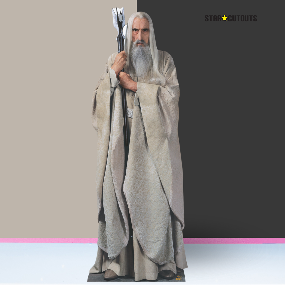 SC4135 Saruman The Lord of the Rings Cardboard Cut Out Height 193cm