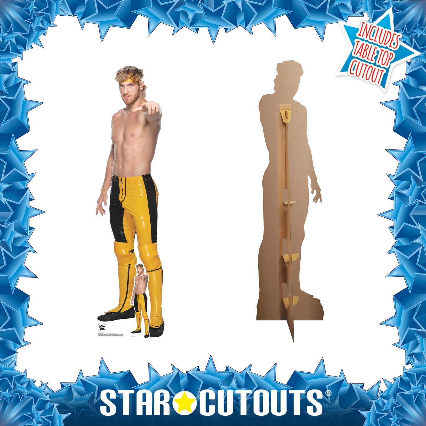 SC4148 Logan Paul WWE Cardboard Cut Out Height 189cm