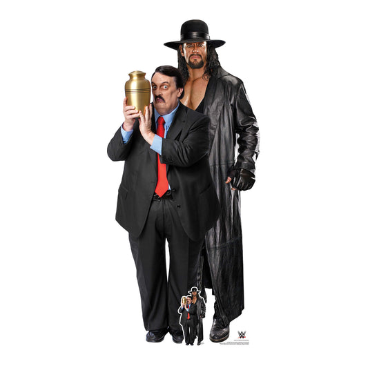 SC4161 The Undertaker and Paul Bearer WWE Cardboard Cut Out Height 194cm