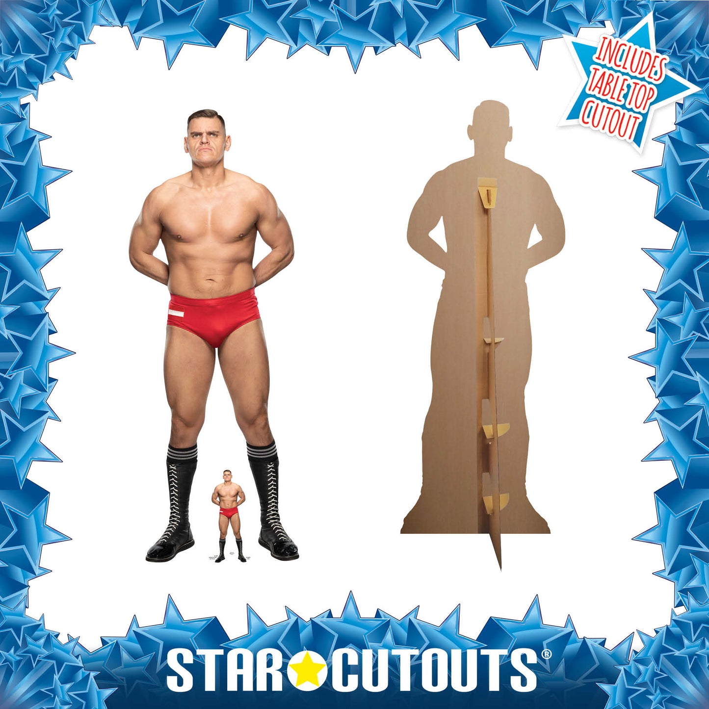 SC4165 Gunther WWE Cardboard Cut Out Height 193cm