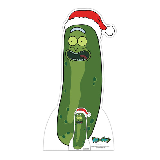 SC4180 
Christmas Pickle Rick and Morty Cardboard Cut Out Height 94cm