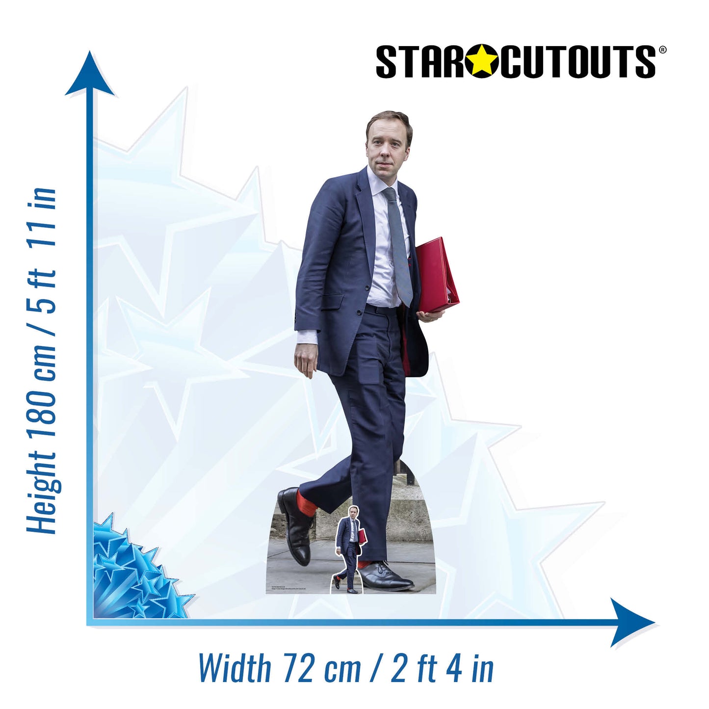 SC4195 Matt Hancock Cardboard Cut Out Height 180cm