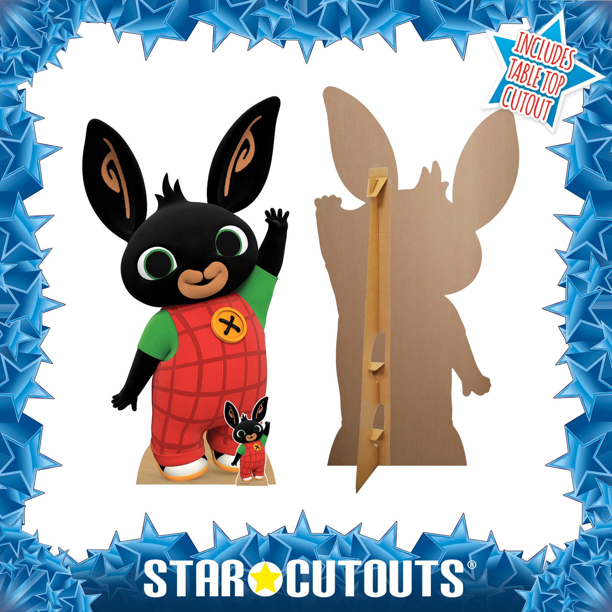 SC4220 Bing Large Cardboard Cut Out Height 165cm - Star Cutouts