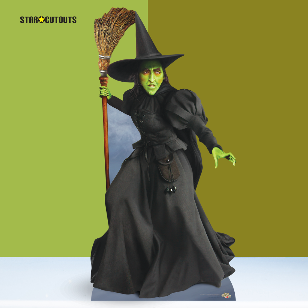 SC4225 Wicked Witch West Cardboard Cut Out Height 185cm