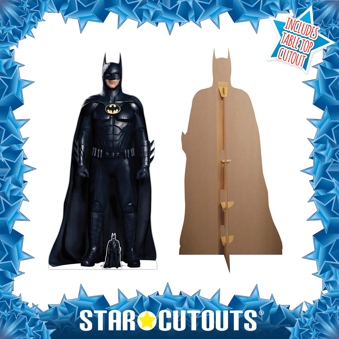 SC4269 Batman Michael Keaton The Flash Live Action Cardboard Cutout Height 185cm