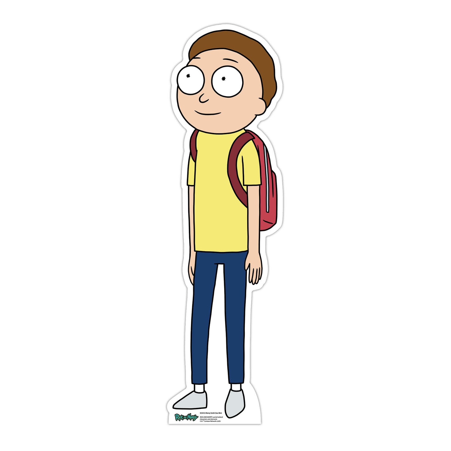 SC4312 Morty Smith Small - Rick and Morty Star Mini Cardboard Cut Out Height 92cm