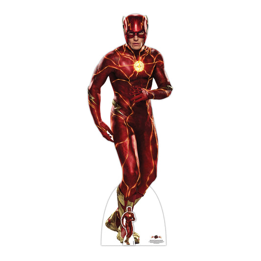 SC4314 The Flash Ezra Miller Action Pose Cardboard Cut Out Height 181cm