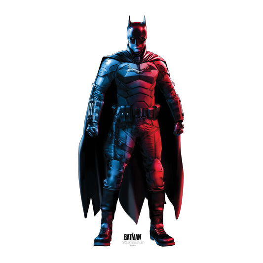 SC4350 Batman Star-Mini Red Blue Robert Pattinson Greatest Superhero Cardboard Cut Out Height 94cm