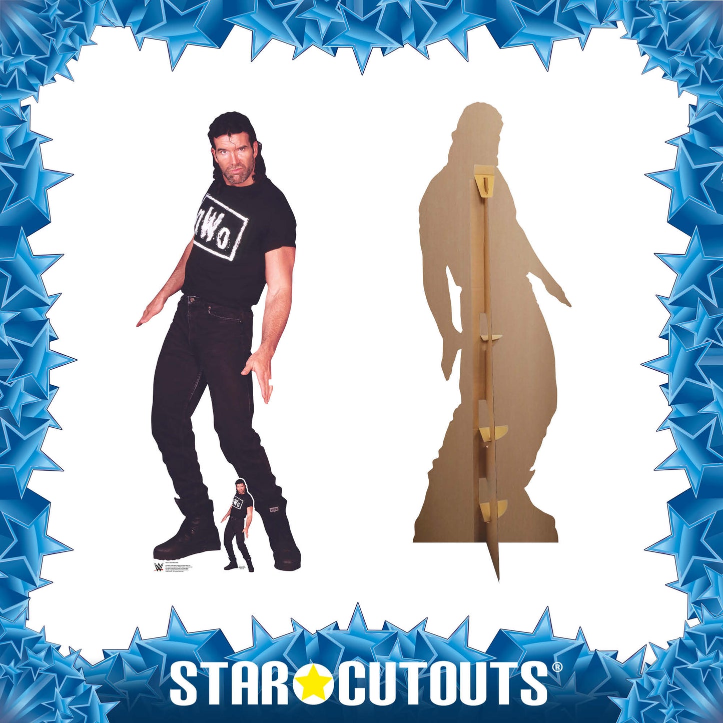 SC4415 Scott Hall NWO WWE Cardboard Cut Out Height 196cm