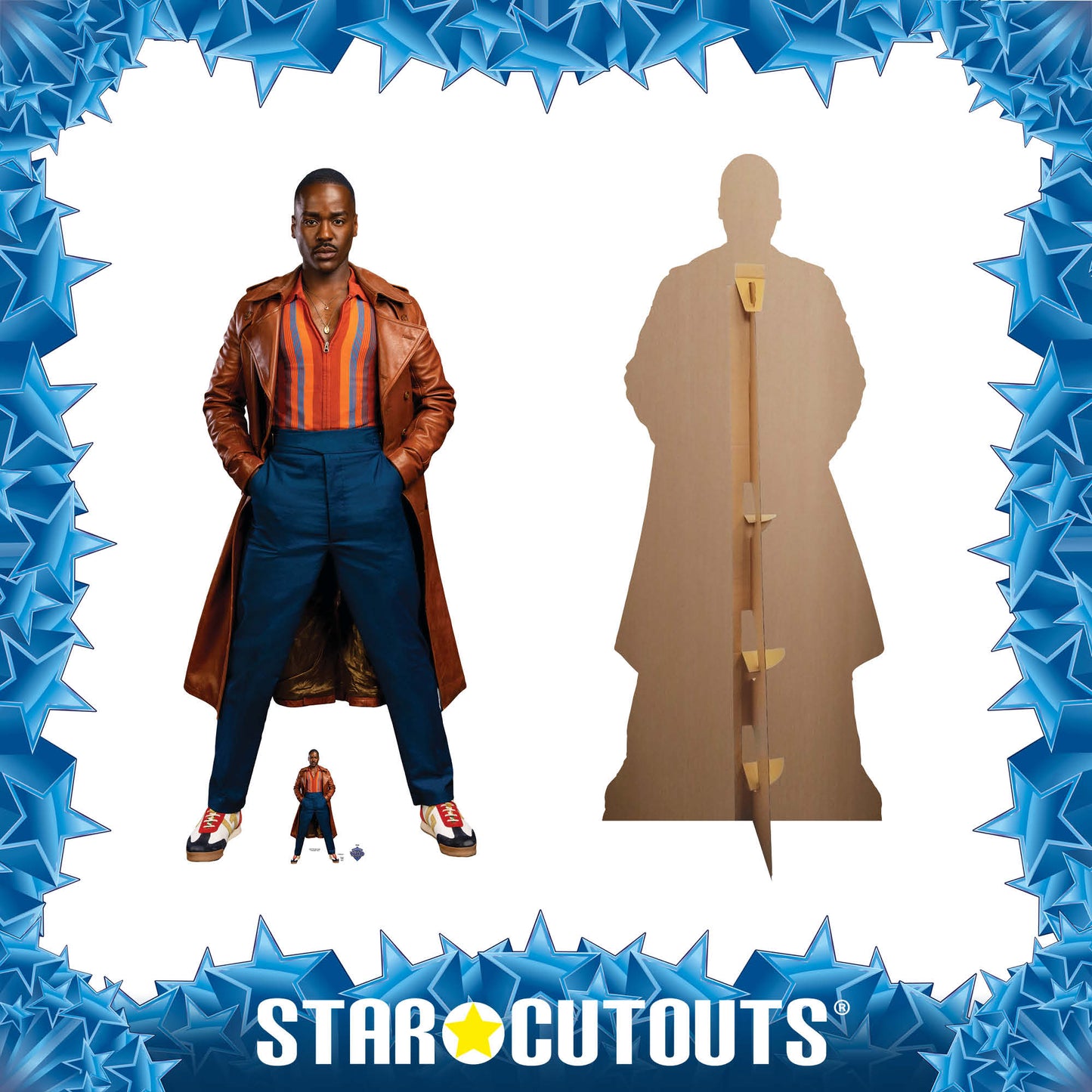 SC4435 Ncuti Gatwa - The Fifteenth Doctor - Doctor Who - First Look Cardboard Cut Out Height 174cm