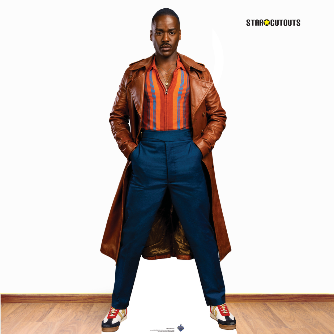 SC4435 Ncuti Gatwa - The Fifteenth Doctor - Doctor Who - First Look Cardboard Cut Out Height 174cm