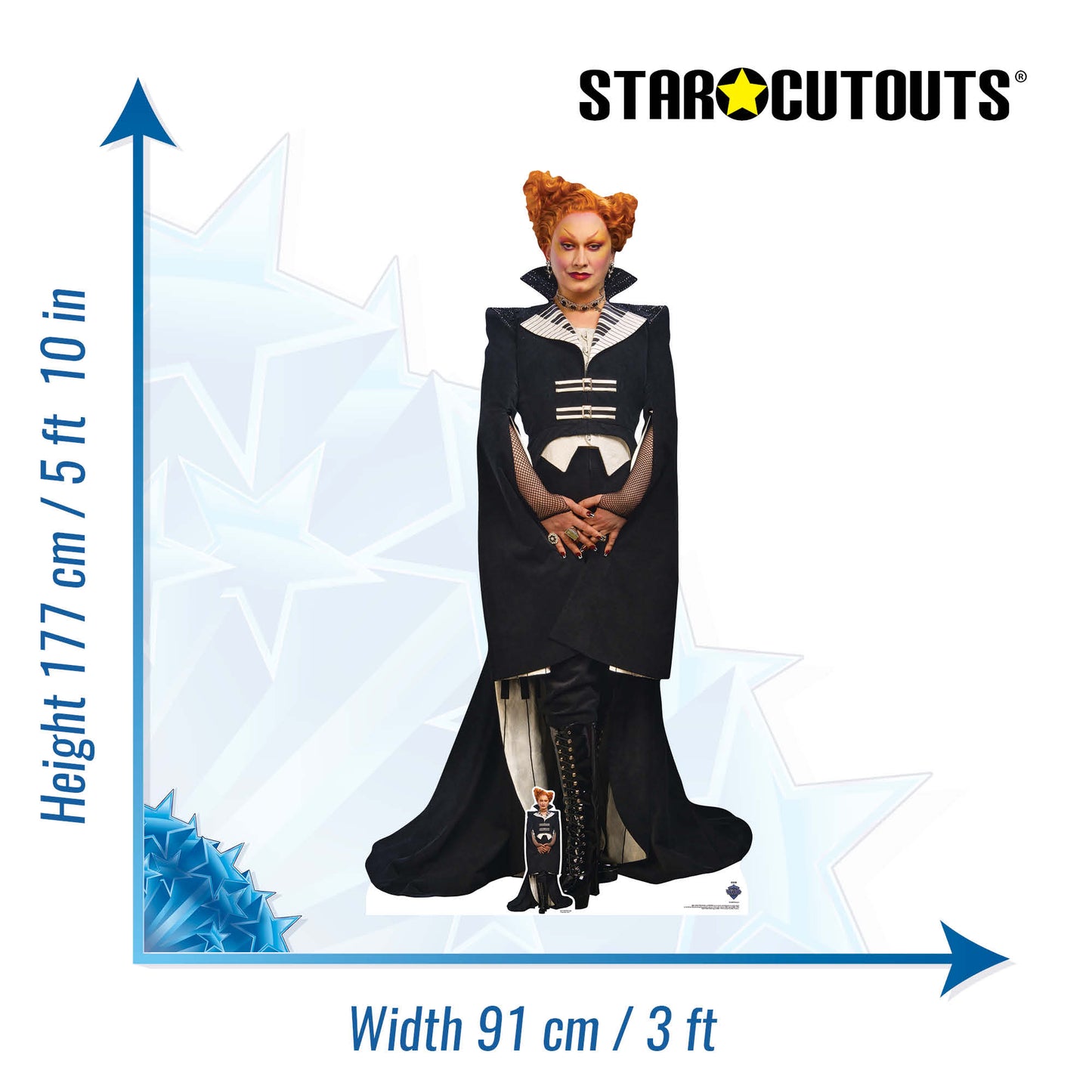 SC4489 Maestro Doctor Who Jinkx Monsoon Cardboard Cut Out Height 177.00cm