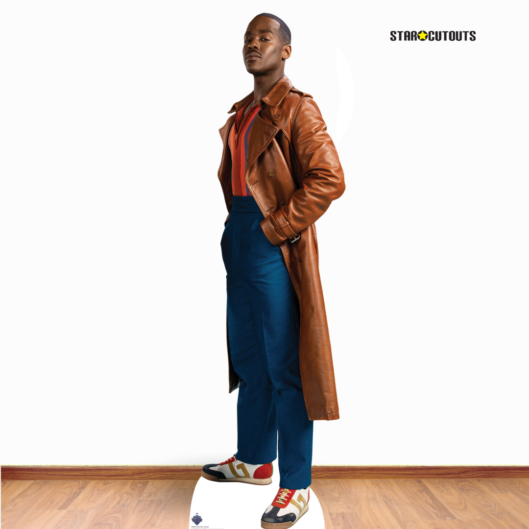 SC4508 Ncuti Gatwa as The Fifteenth Doctor - Doctor Who - Side Glance Variant Cardboard Cut Out Height 174cm