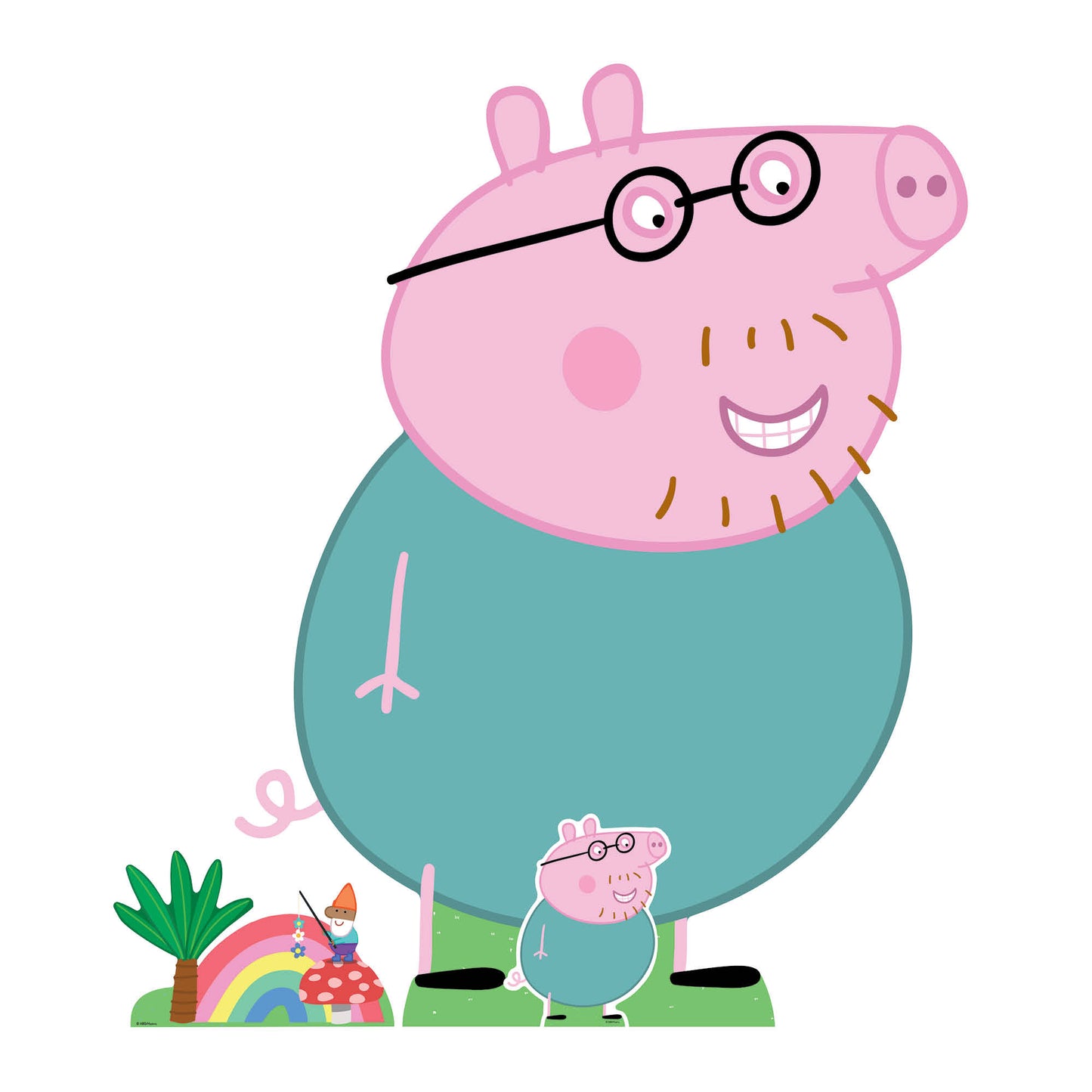 SC4527 Peppa Daddy Pig Happy Height 121cm