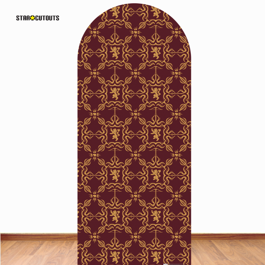 SC4539 Game of Thrones Lannister Pattern Backdrop Cardboard Cut Out Height 185cm