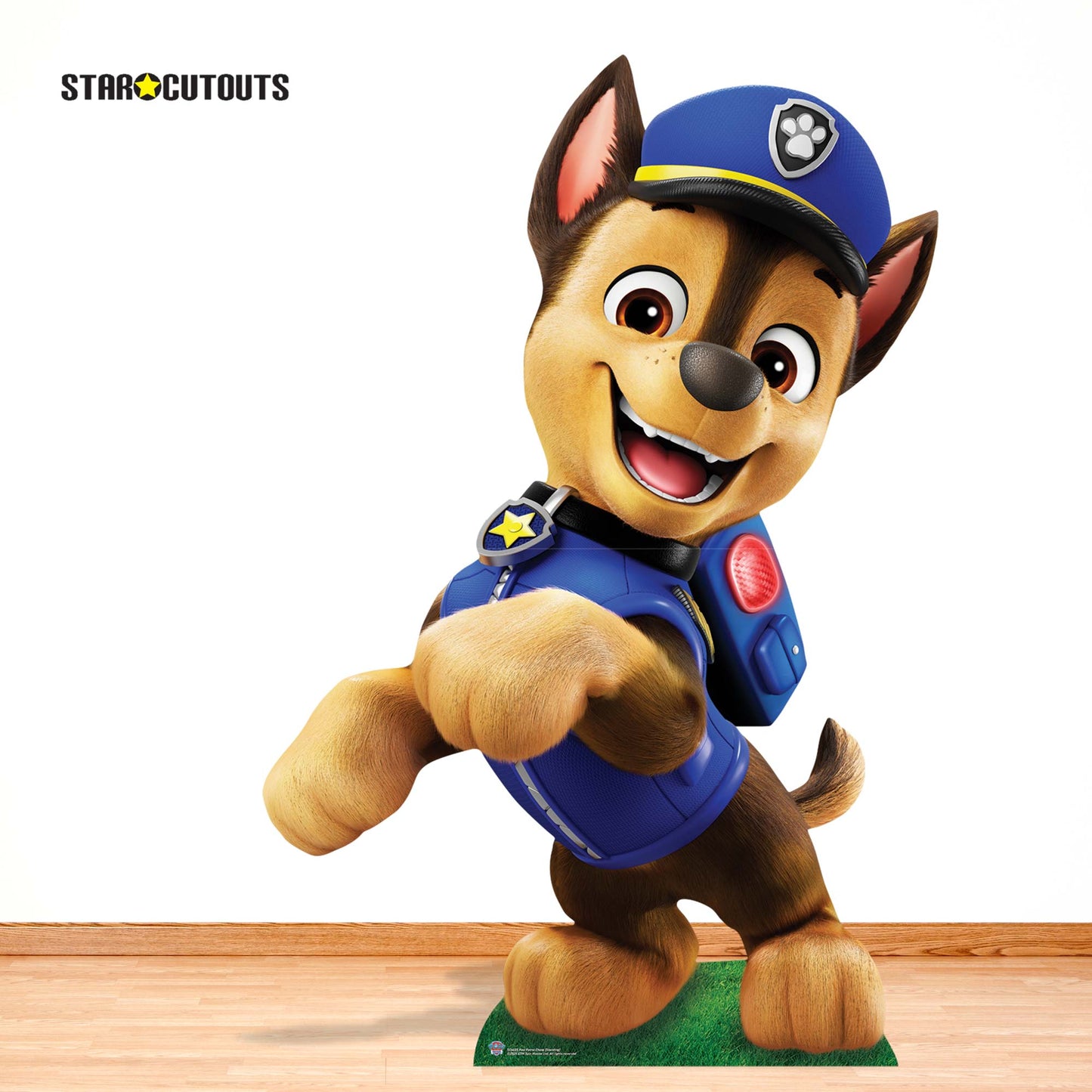 Chase Paw Patrol Cardboard Cutout Party Decoration In Room