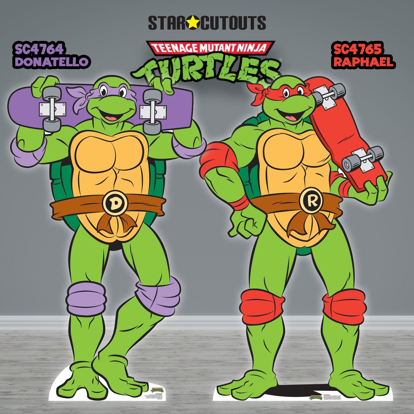 SC4762 TMNT Leonardo Teenage Mutant Ninja Turtles Cardboard Cutouts Height 135cm