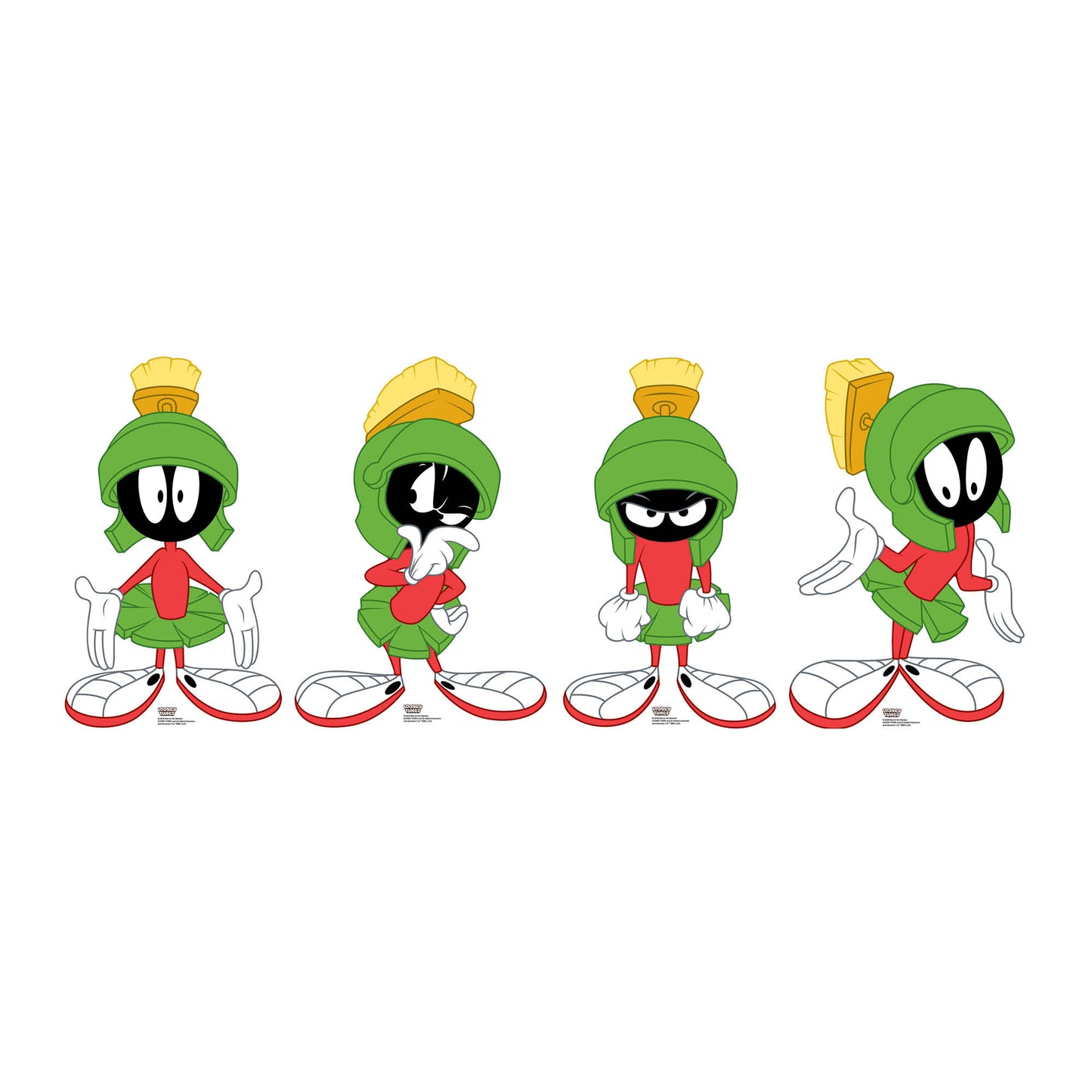 SC4640 Marvin The Martian Star Mini Multi Pack Cardboard Cut Out Height 60cm