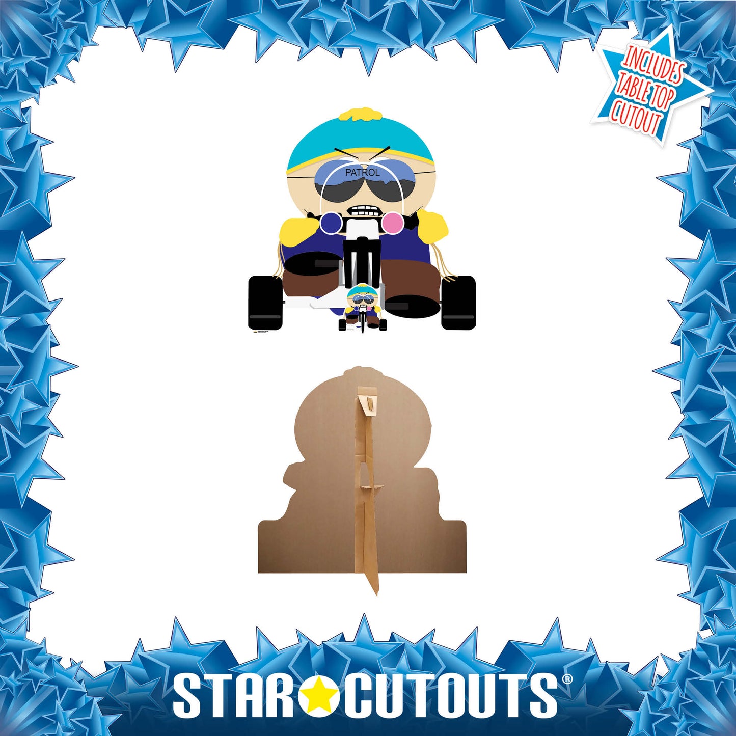 SC4697 South Park Cartman the Cop Cardboard Cut Out Height 93cm