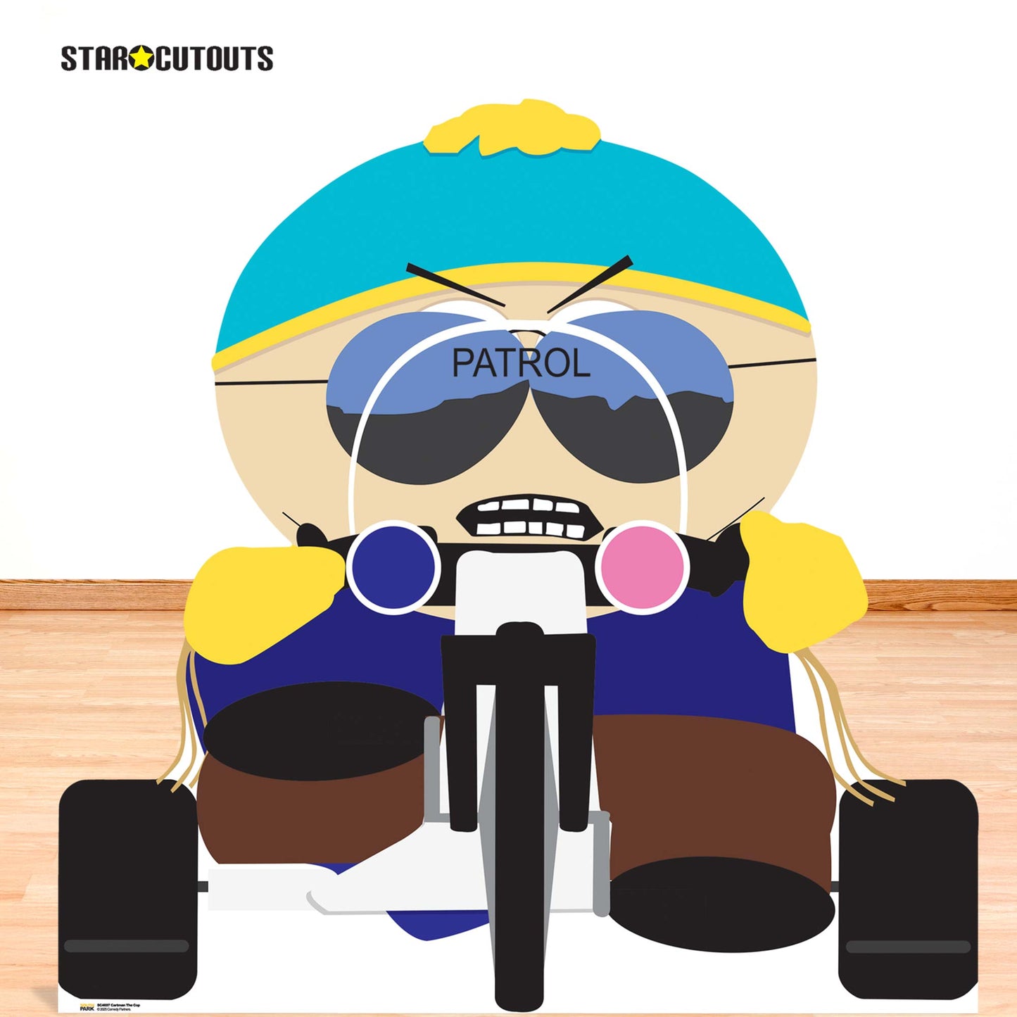 SC4697 South Park Cartman the Cop Cardboard Cut Out Height 93cm