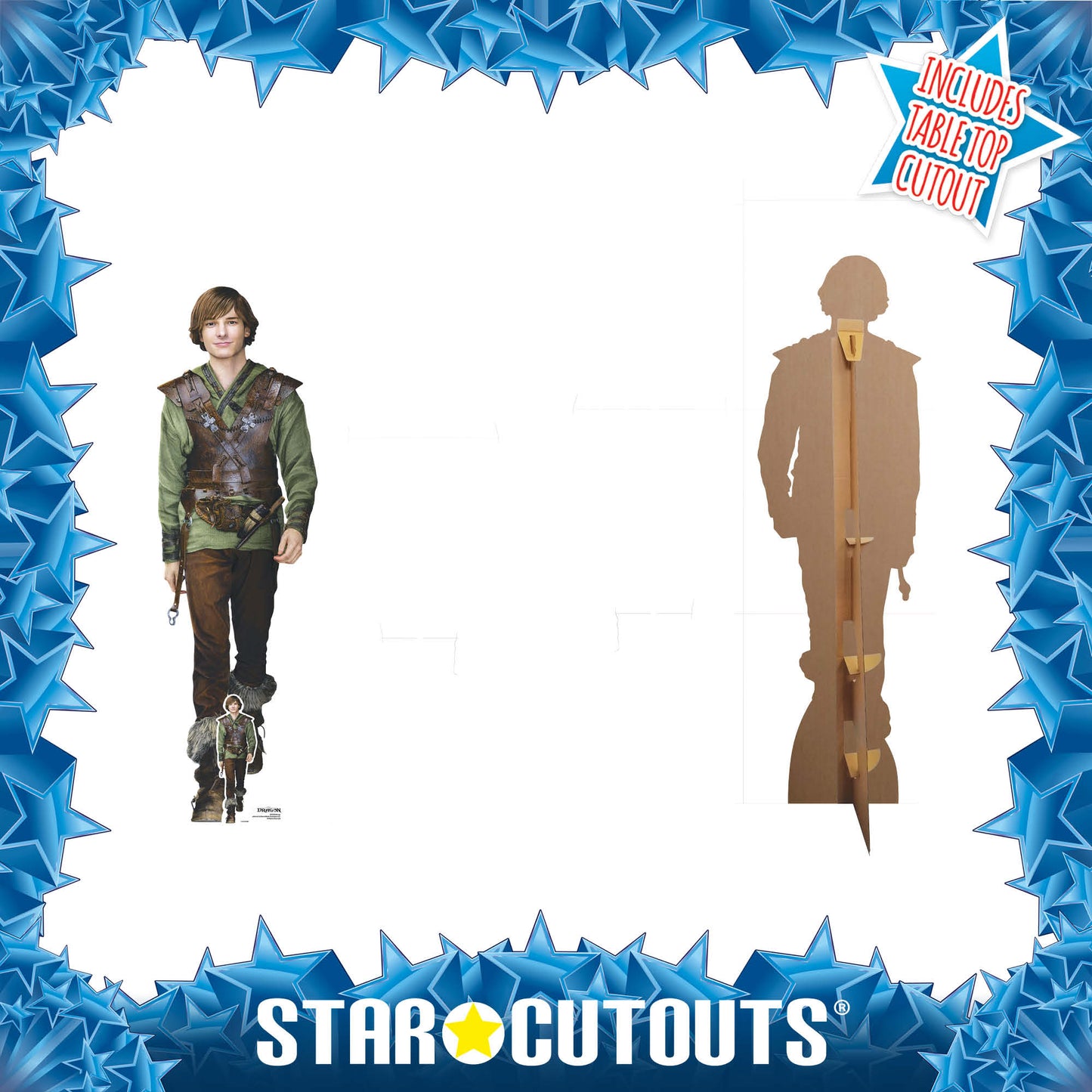 SC4720 Hiccup Viking Live Action Mason Thames How To Train Your Dragon Live Action Cardboard Cut Out Height 171cm