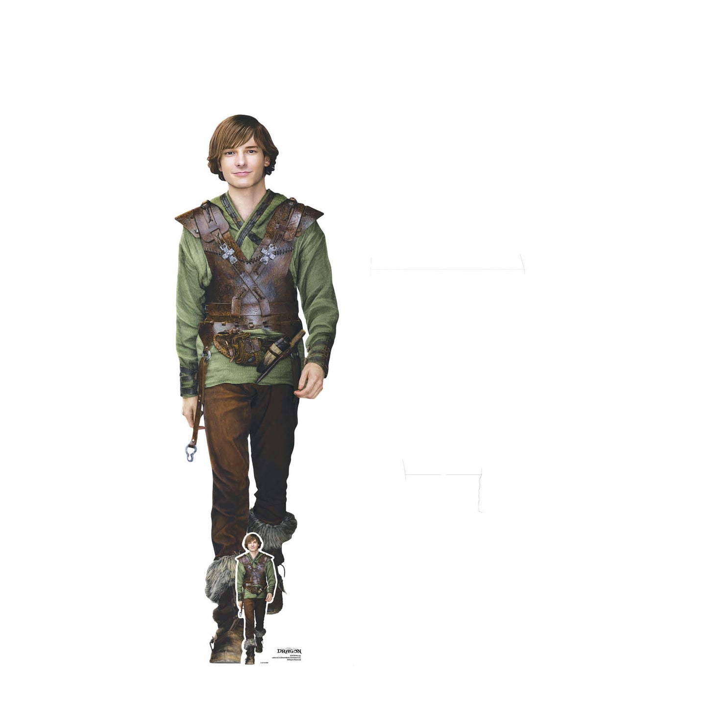 SC4720 Hiccup Viking Live Action Mason Thames How To Train Your Dragon Live Action Cardboard Cut Out Height 171cm