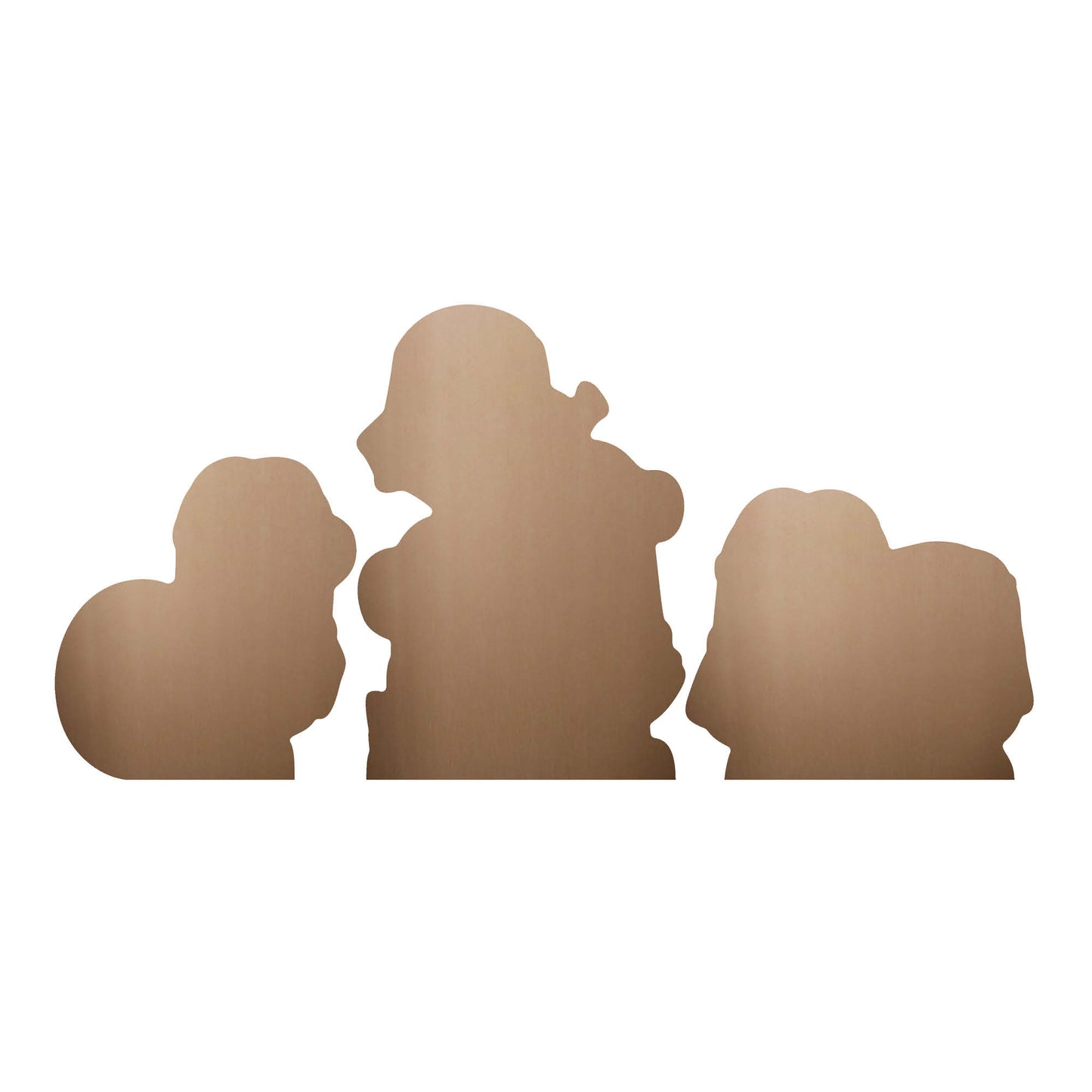 SC4729 Minions Three Small Cardboard Cutouts Shelf Top Pack Height 27cm