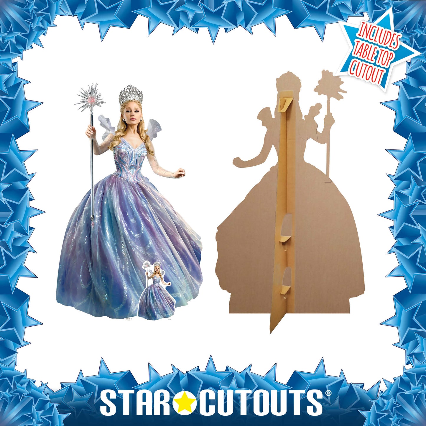 SC4735 Wicked For Good Glinda Cardboard Cut Out Height 152cm