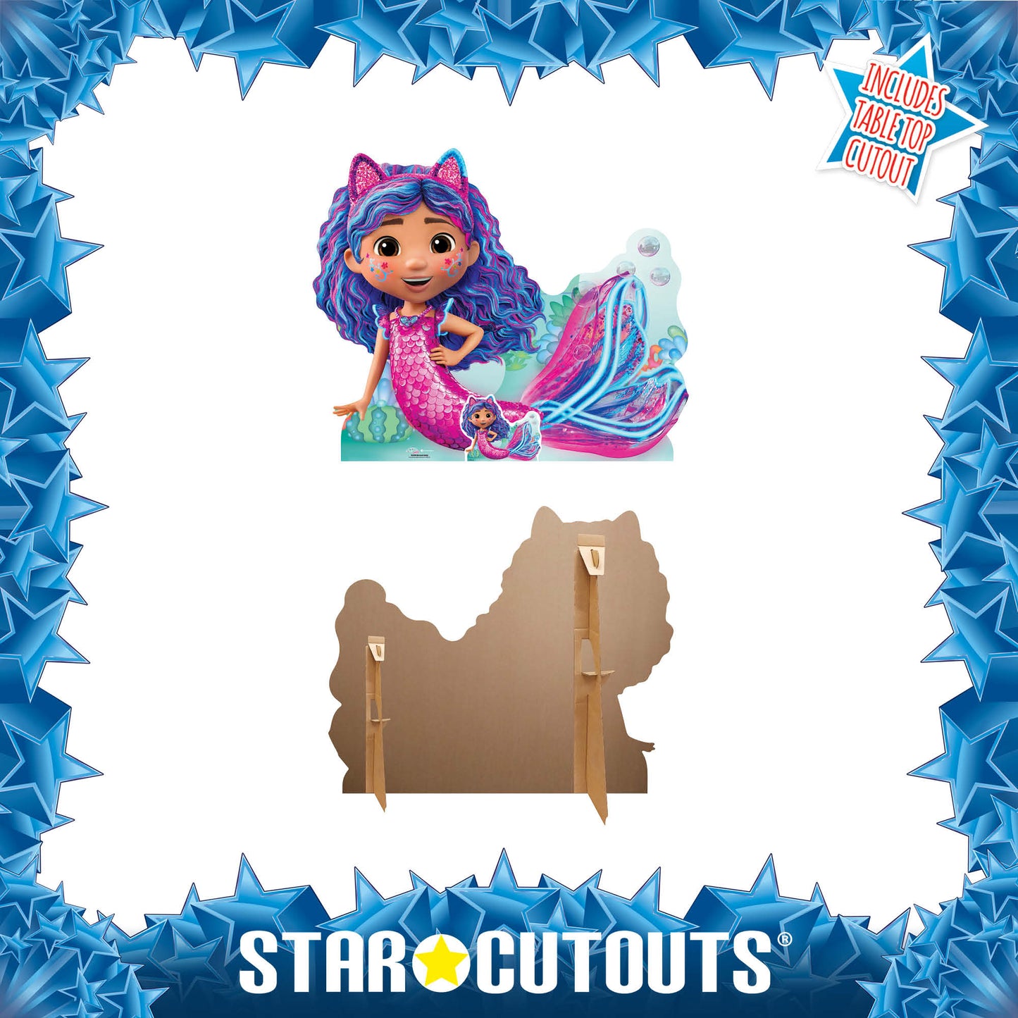SC4769 Mermaid Gabby from Gabby's Dollhouse Movie Cardboard Cutout Height 95cm