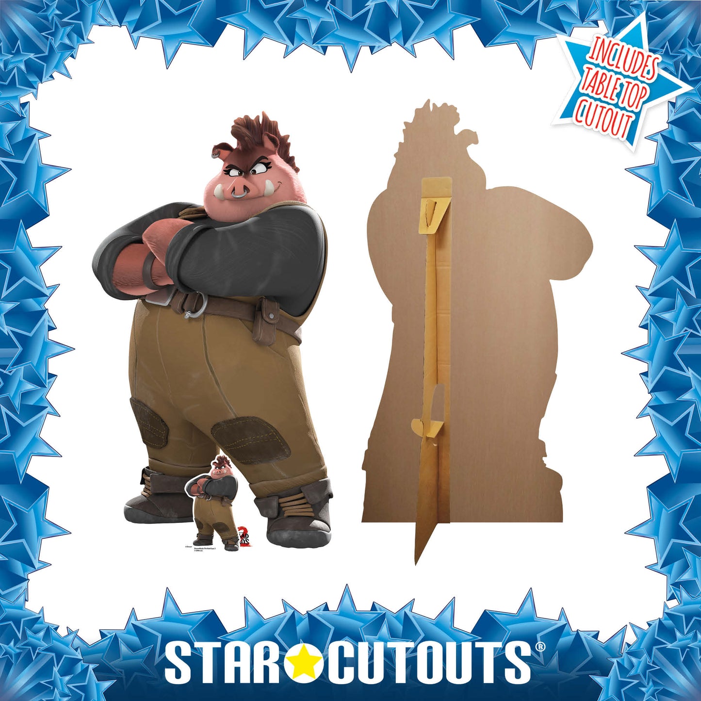 SC4809 Pigtail The Bad Guys 2 Cardboard Cut Out Height 122cm