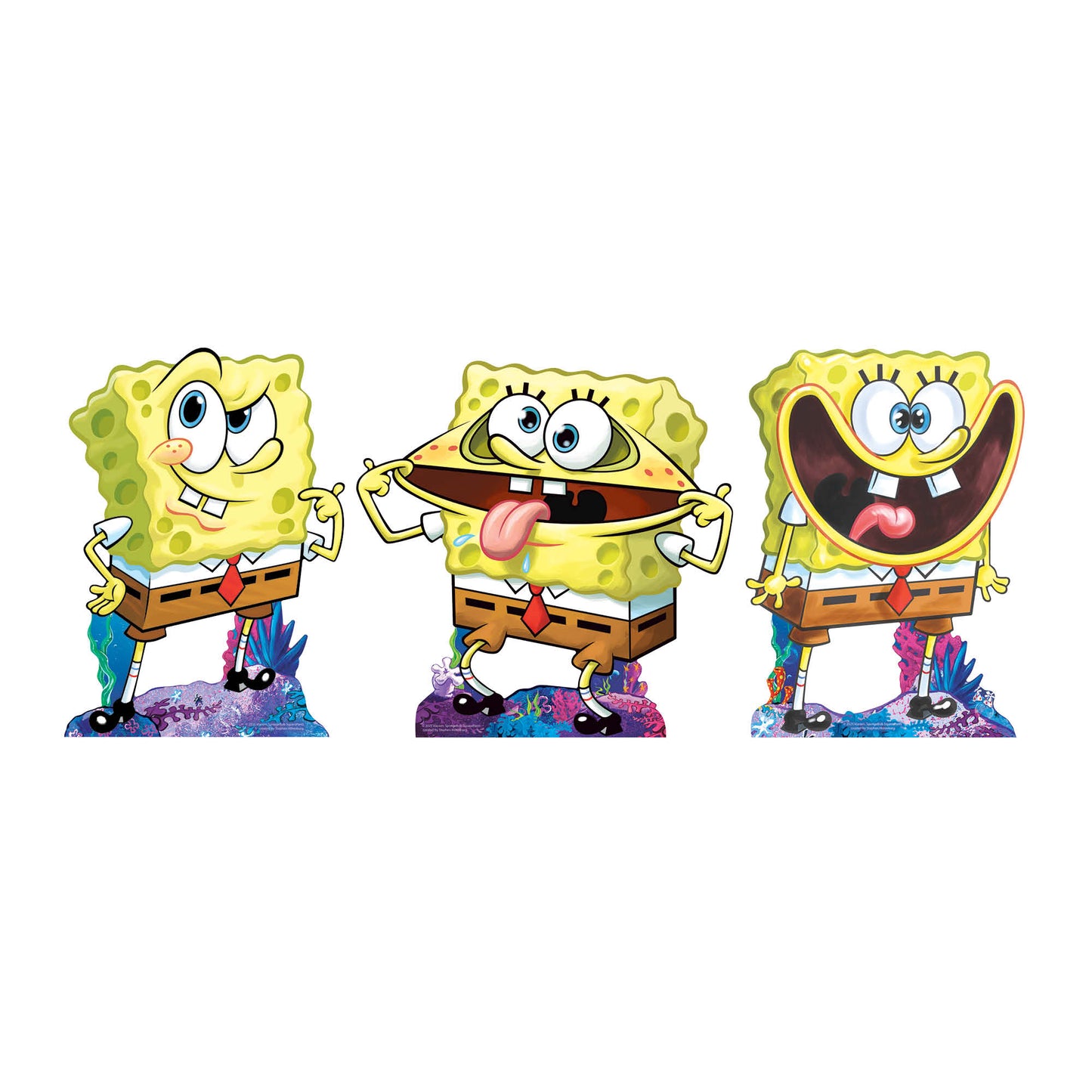 SC4812 Sponge Bob Multi Pack Cardboard Cutouts Height 63cm