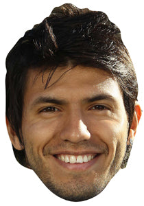 SM195 SERGIO AGUERO Footballer Single Face Mask
