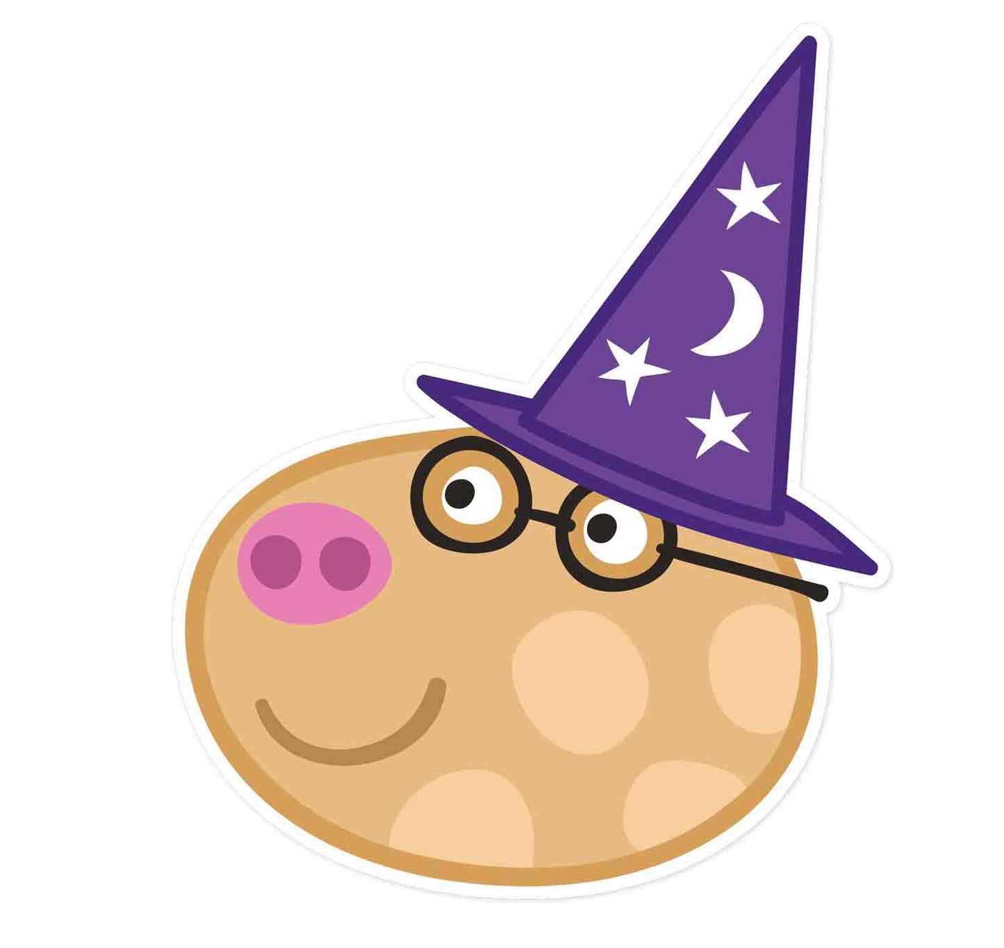 SM244 Pedro Pony Halloween Peppa Pig Single Face Mask