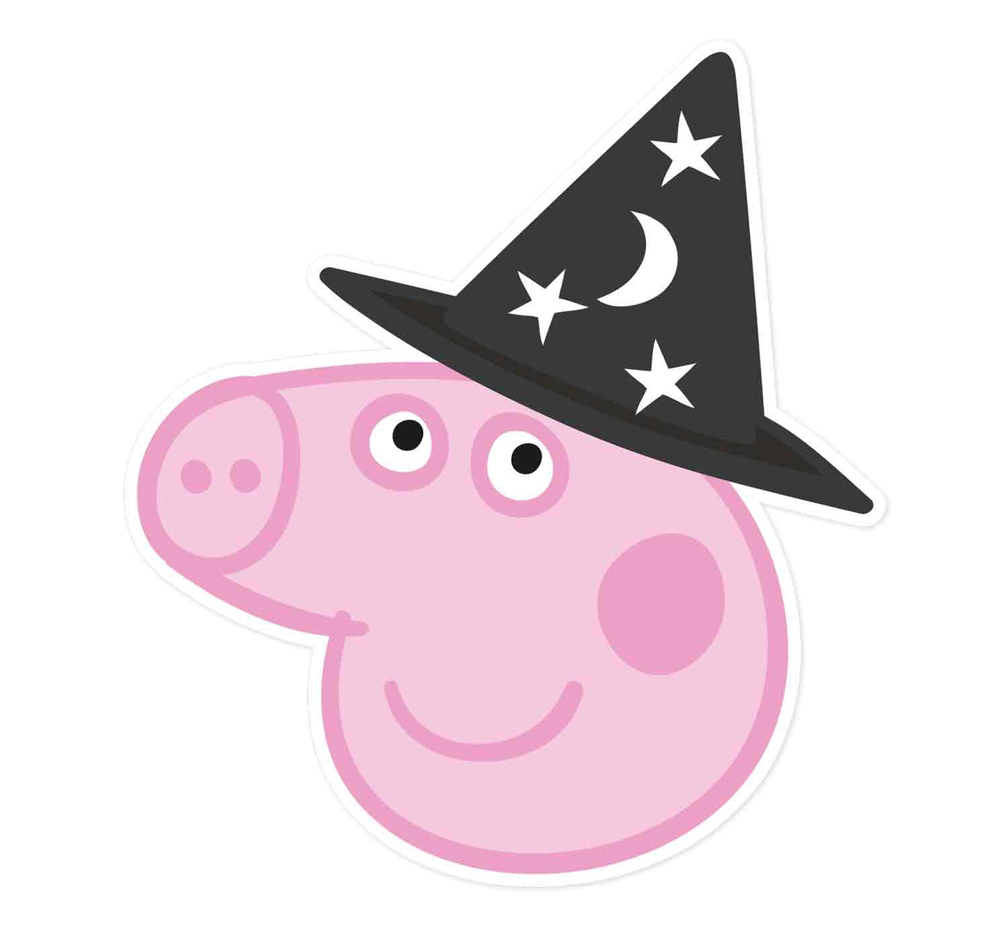 SM245 Peppa Pig Halloween Peppa Pig Single Face Mask