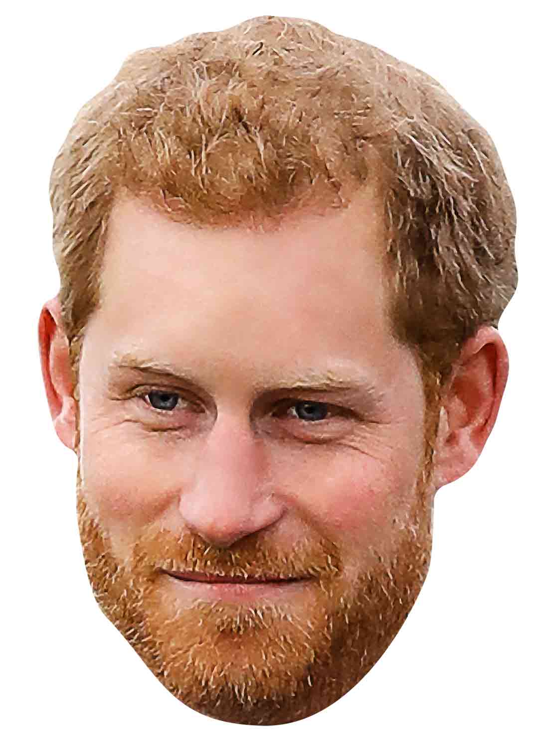 prince harry pothead SM268 Prince Harry Beard British Royal Family Single Face Mask – Star Cutouts