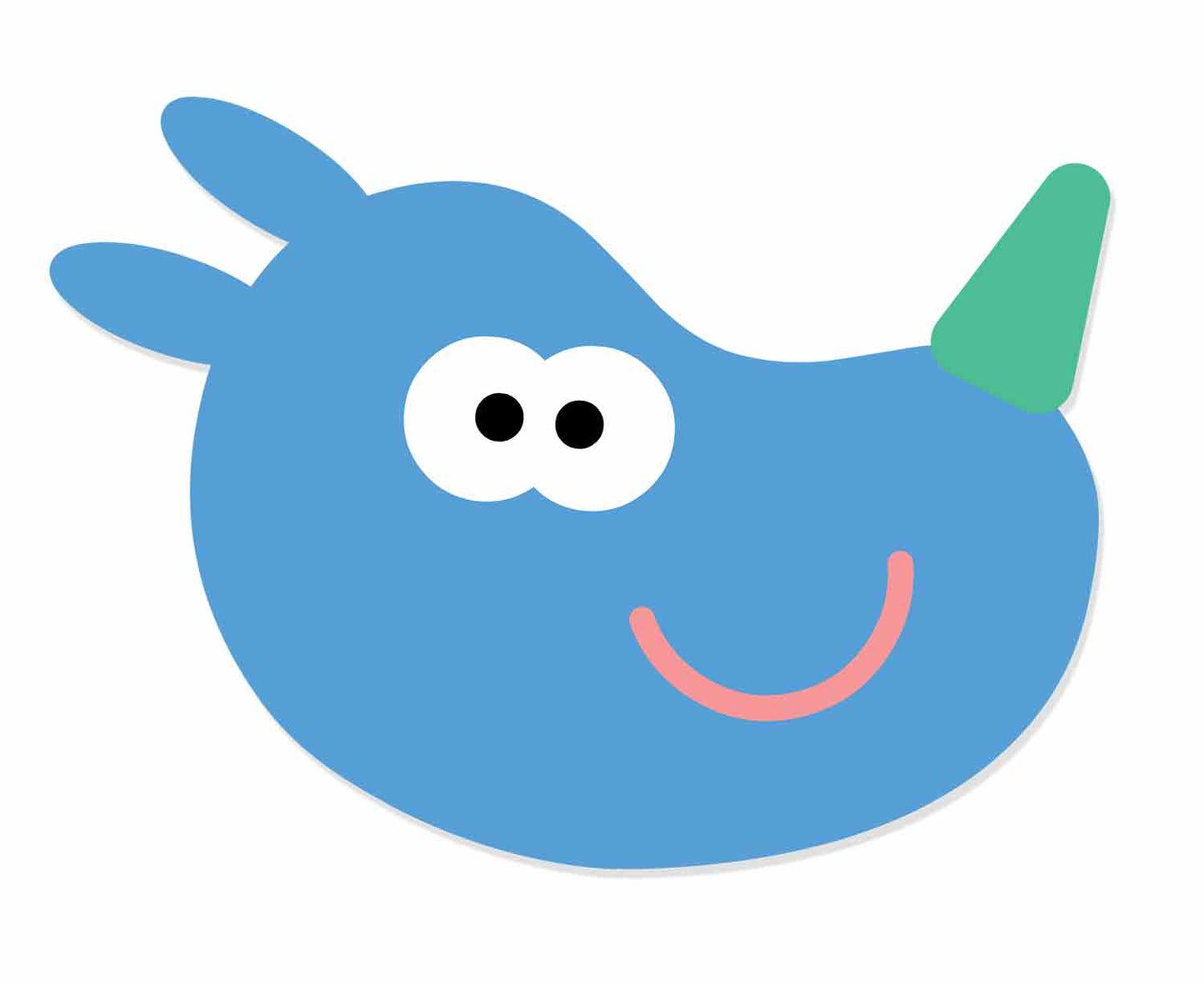 SM287 Tag Hey Duggee Single Face Mask