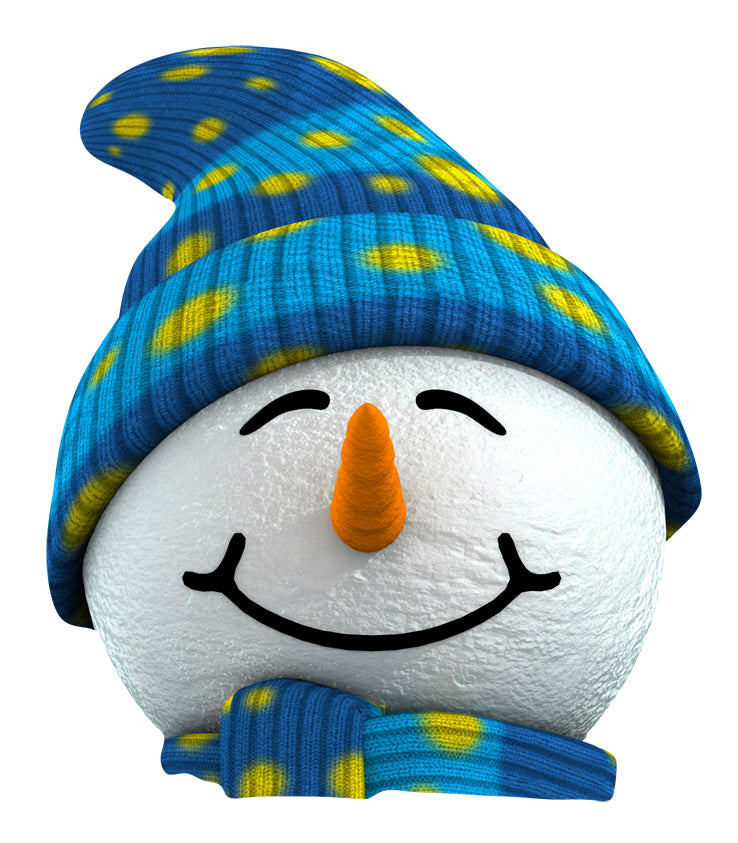 SM113 Snowman Christmas Single Face Mask