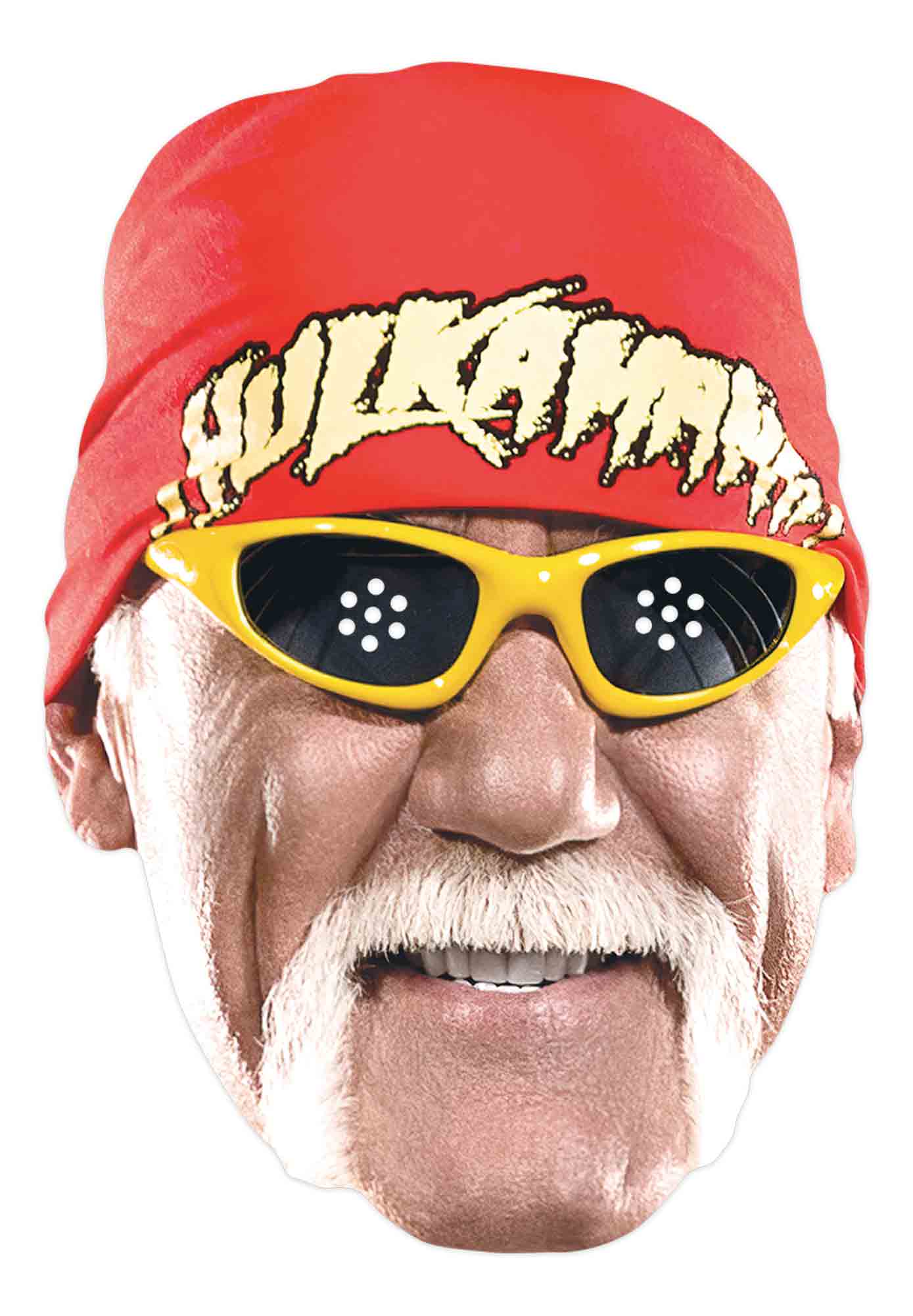 SM400 Hulk Hogan WWE Single Face Mask