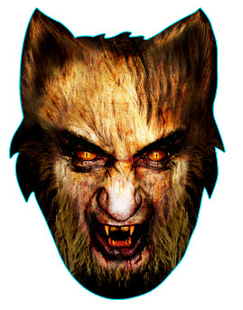 SM88 Werewolf    Halloween Single Face Mask