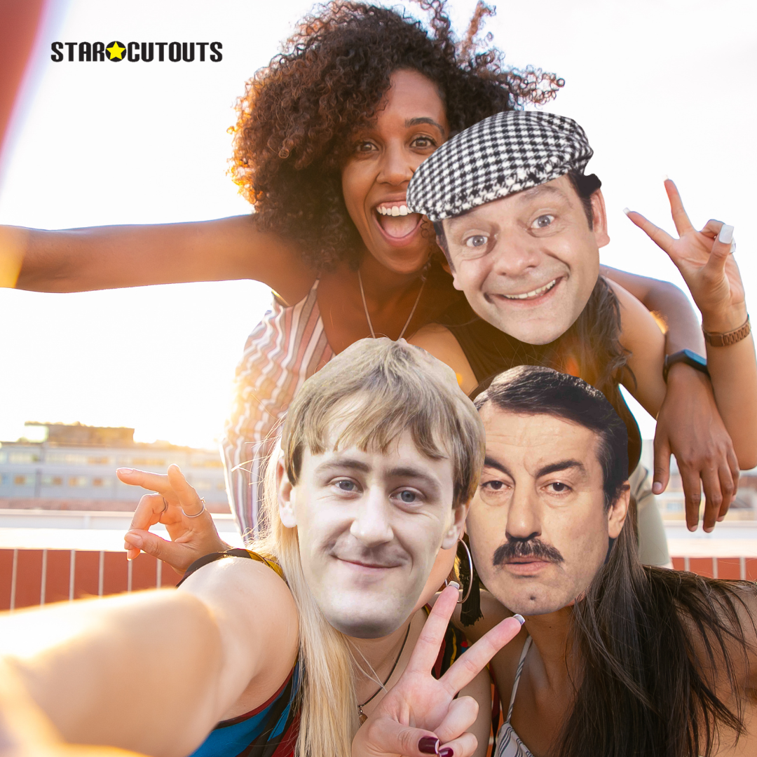 SMP458 Only Fools & Horses Party Pack Of 6 Masks