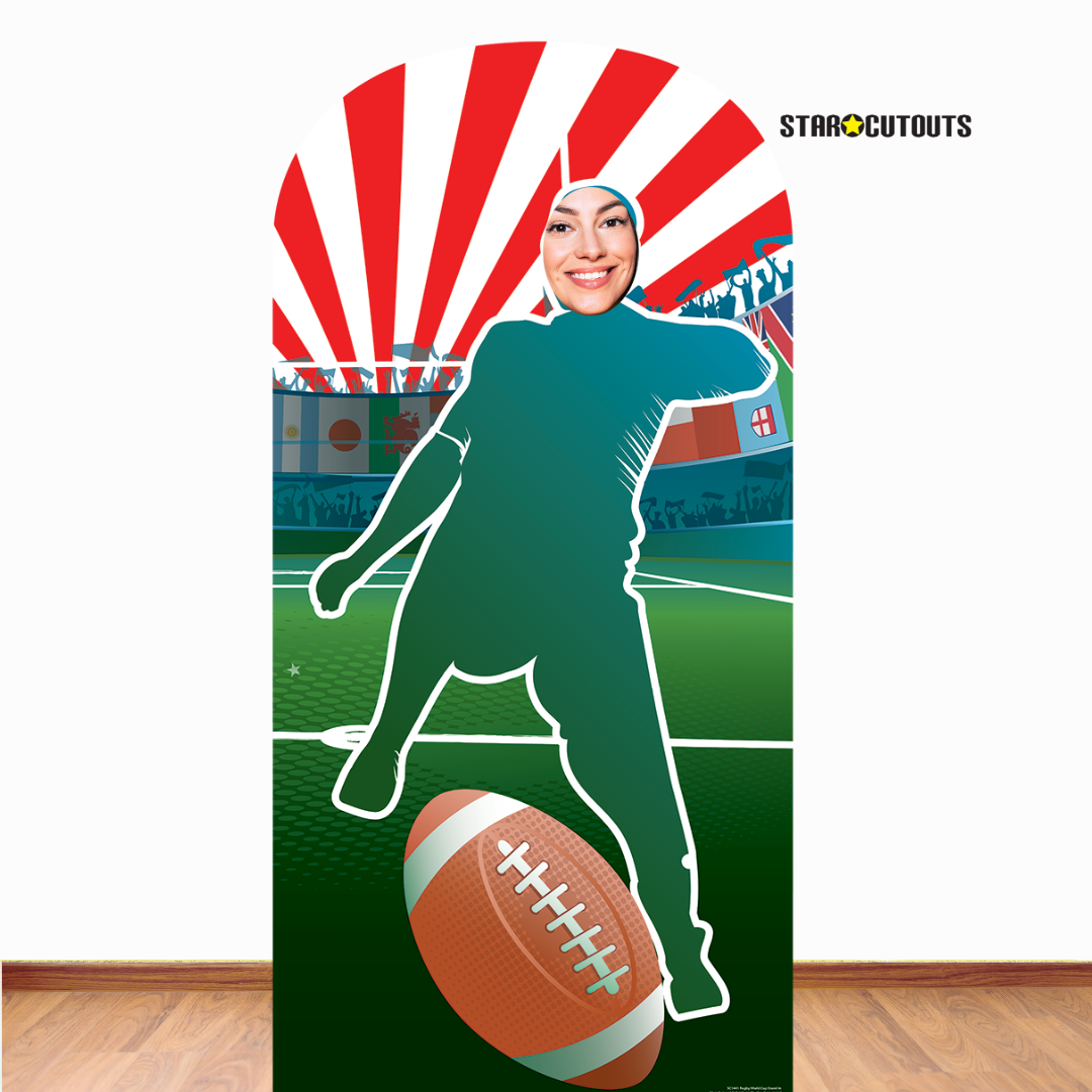 SC1441 Rugby World International Union Stand-In Cardboard Cut Out Height 185cm