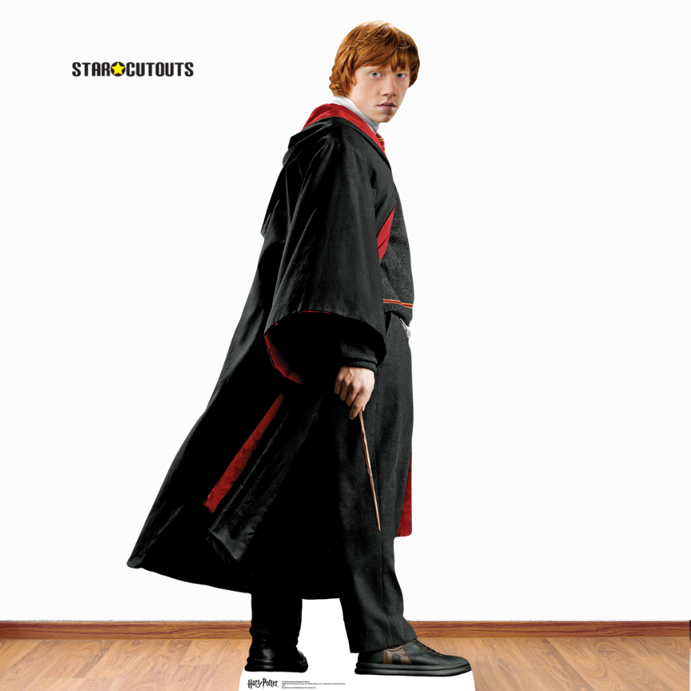 SC1086 Ron Weasley Hogwarts School of Witchcraft and Wizardry Uniform Cardboard Cut Out Height 176cm